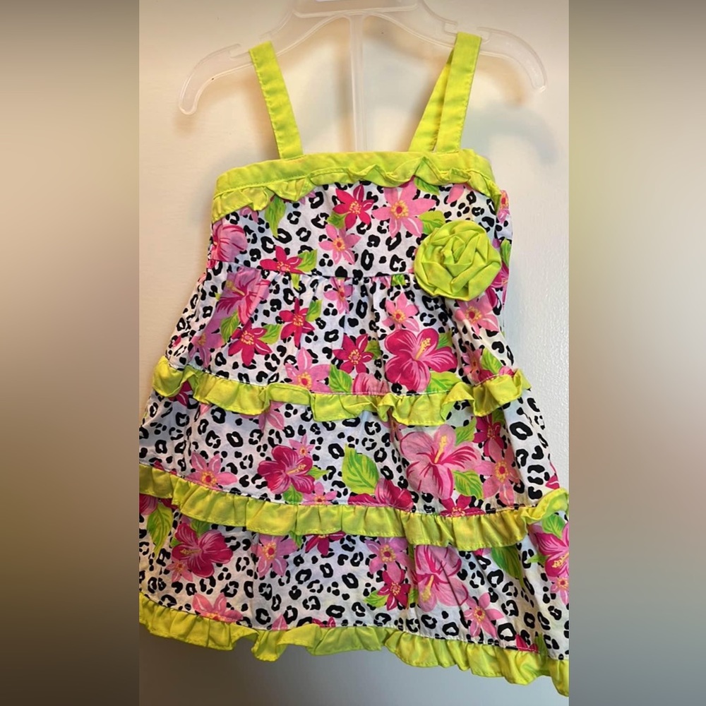Park Bench Kids Ruffled Floral Dress & Bottoms 🌟NWOT🌟